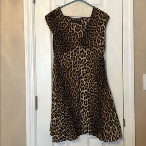 Zara cheetah print dress